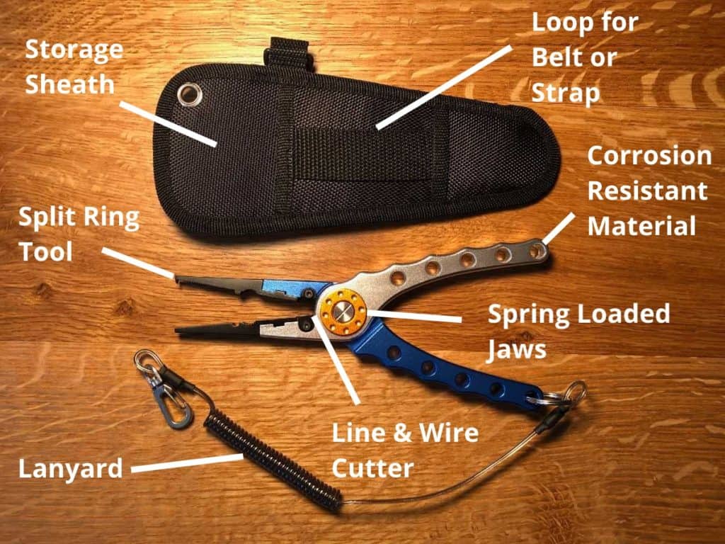 fishing pliers key features